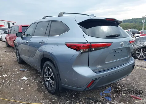 2020 Toyota Highlander Xle from USA, damaged, VIN 5TDGZRAH3LS016644